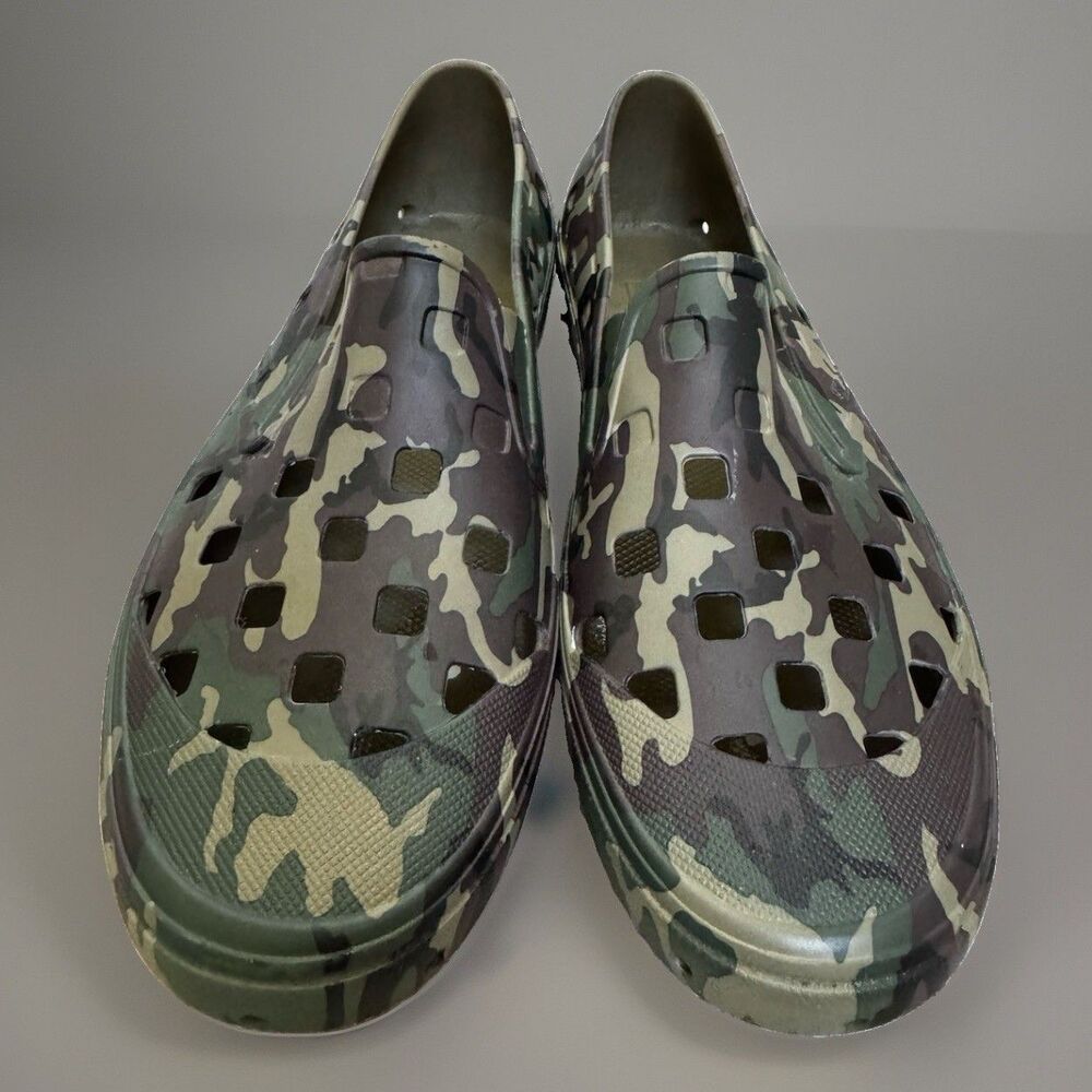 VANS Camouflage Slip-On Breathable Lightweight Men's Casual Shoes US 12